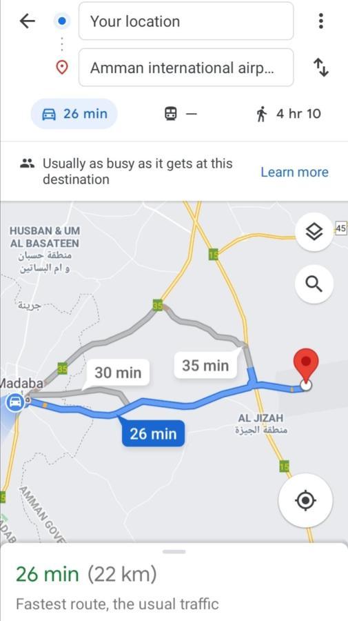 Emile Altwal Madaba Apartman Kültér fotó
